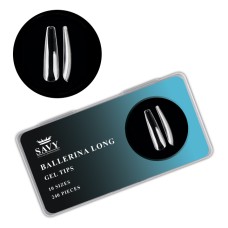 Tipsuri pentru unghii, 240 buc, Riche Soft gel Tips Ballerina